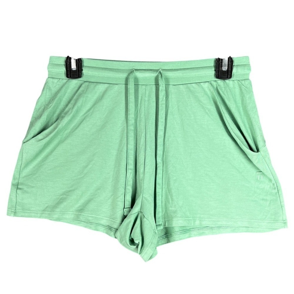 Tommy John Shorts‎ Womens XS Green Activewear Comfy Lounge Athleisure Minimalist